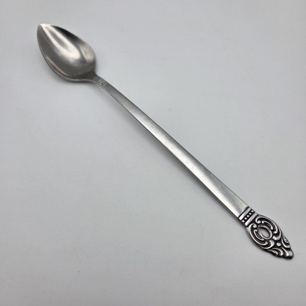 Set Of 3 Oneida/Rogers Danish Court Stainless Steel Iced Tea Spoons 7.5 inch - Picture 5 of 7